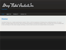 Tablet Screenshot of graymetal.com